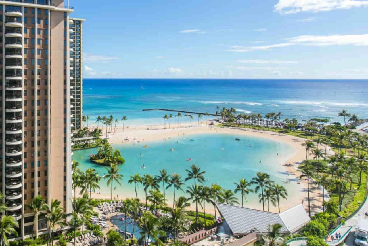 Ilikai Tower 1538 Lagoon View 1Br 호놀룰루 외부 사진
