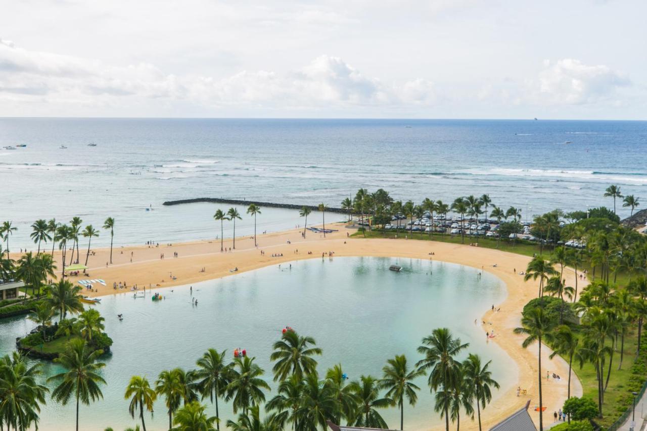 Ilikai Tower 1538 Lagoon View 1Br 호놀룰루 외부 사진